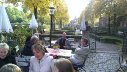Im  Hesperiden-Garten des  "BAROCK-HUSLA"  in Nrnberg am 20.Oktober 2012